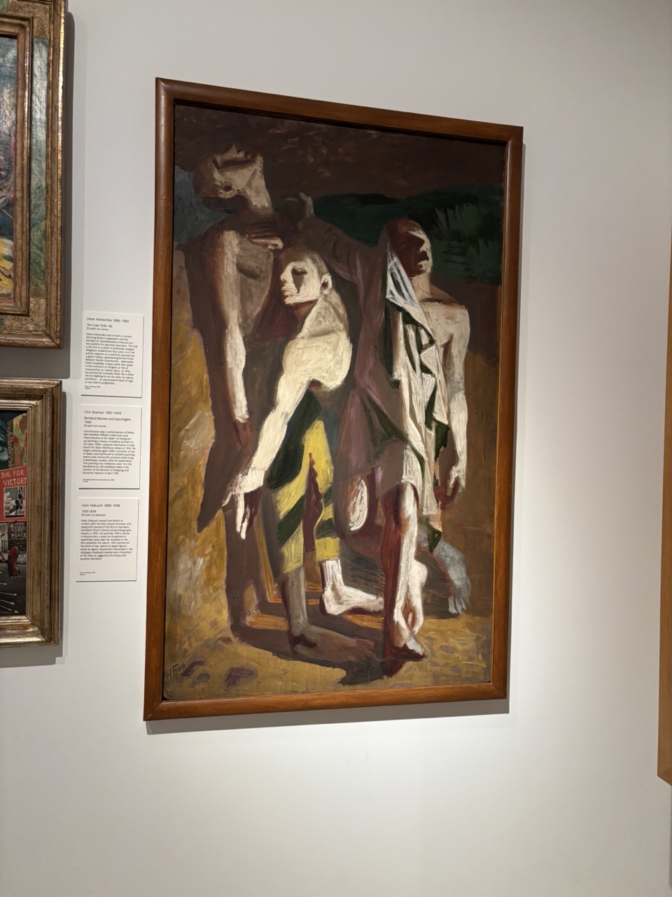 Photograph of the painting '1939' by Hans Feibusch, 1939